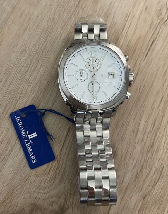 Jerome Lemars Other - Jerome Lemars Seurat Collection Blanc Chronograph Mens Watch Brand New JL5558